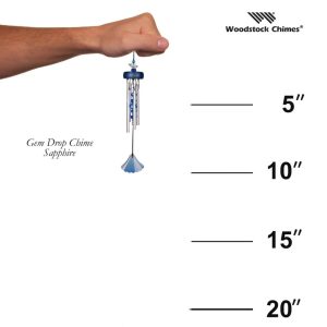 Gem Drop Chimes – Woodstock Chimes – Sapphire